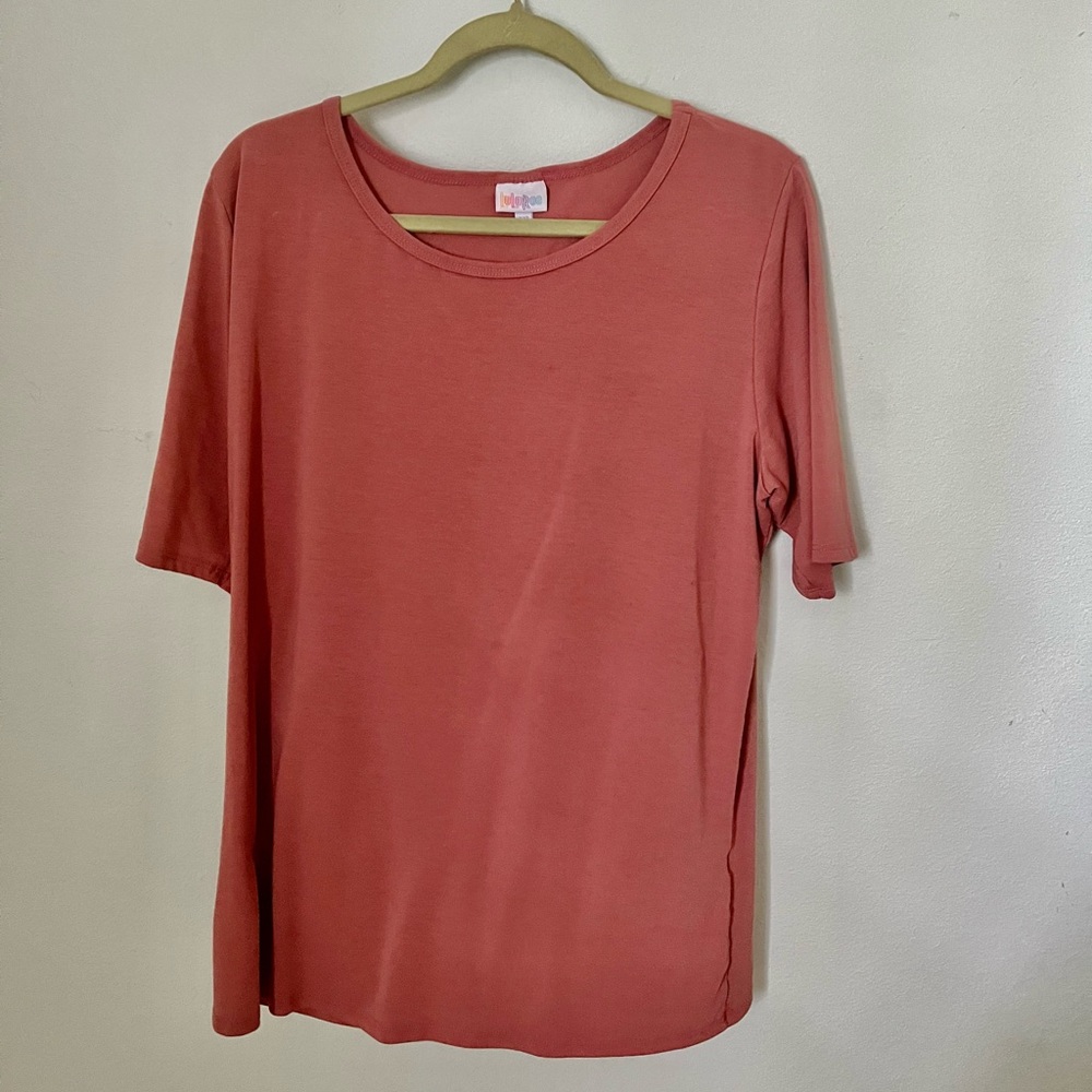 Luluaroe Gigi pink salmon 3x